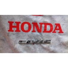 Emblema Honda Civic 2007 2008 2009 2010 2011 Usado