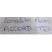 Canaleta Porta Honda Accord 1994 1995 1996 1997 T.d