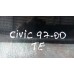 Vidro Porta Honda Civic 1997 1998 1999 2000 T.e