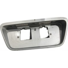 Moldura Placa Traseira Honda Civic 1997 1998 1999 2000